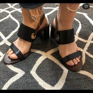 Cole Haan Wood Heel Sandal